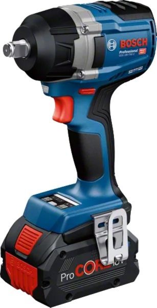 Гайковерт ударний акумуляторний Bosch Professional GDS 18V-750C 18В 2x8А·год до 270/380/750Нм 3000об