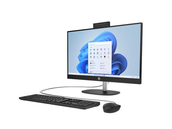 Комп'ютер персональний моноблок HP All-in-One 23.8" FHD IPS AG, Intel U5-125U, 16GB, F512GB, UMA, Wi