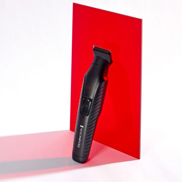 Набір для стрижки Remington Graphite, для голови, вусів, бороди,носа і тіла, акум., насадок-5, чорни