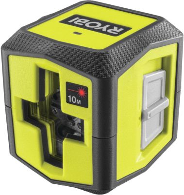 Нівелір лазерний Ryobi RBCLLR1 до 10м перехресний червоний промінь 0.4кг