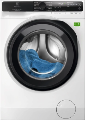Пральна машина Electrolux фронтальна, 9кг, 1400, A, 60см, дисплей, пара, інвертор, universaldose, бі