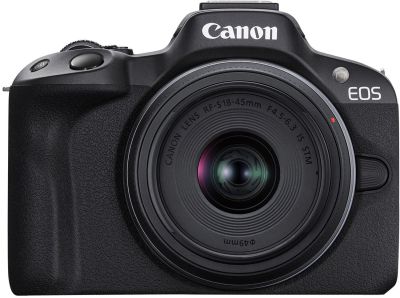 Цифр. фотокамера Canon EOS R50 + RF-S 18-45 IS STM + RF75-300 IS STM Black