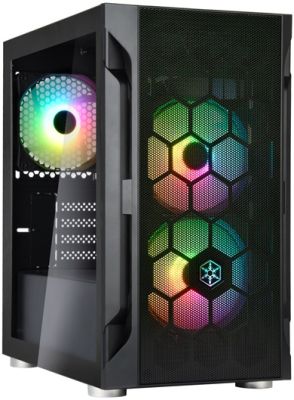 Корпус SilverStone Fara FAH1MB-PRO без БЖ, 1xUSB3.0, 2xUSB2.0, 3x120мм, ARGB VGA 320мм, LCS ready, T