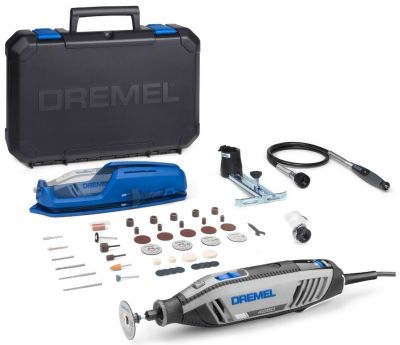 Шліфмашина шліфувально-гравірувальна Dremel 4250 3-45 175В 5000-35000об/хв 45 насадок + 3 приставок