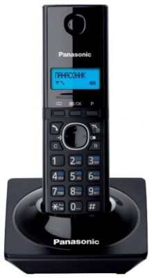 Радіотелефон DECT Panasonic KX-TG1711UAB, чорний