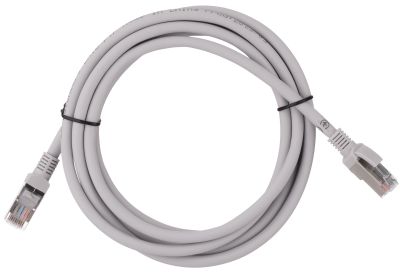 Патч-корд 2E САТ 6, FTP, 2м, 26AWG, RJ45, 7/0.16, Cu, LSZH, сірий