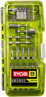 Набір біт Ryobi RAK55DK кейс 55шт
