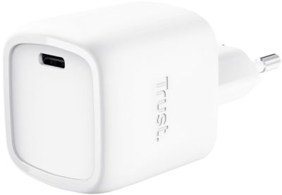 Зарядний пристрій мережевий Trust Maxo 30Вт, GaN, USB-C, PD/PPS, білий