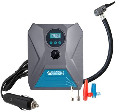 Компресор автомобільний Konner&amp;Sohnen KS P10, 12В, 120Вт, 150psi, 25л/хв, 0.8кг