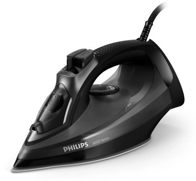 Праска Philips 5000 Series, 2600Вт, 320мл, паровий удар -200гр, постійна пара - 45гр, керам. підошва