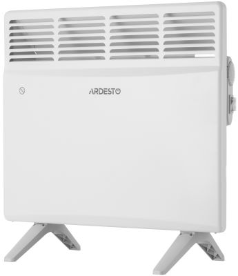 Конвектор електричний ARDESTO CH-1000MCW, 1000 Вт, 10 м2, закритий нагрів. елемент, IP24, мех. керув