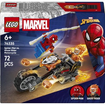 Конструктор LEGO Super Heroes Людина-павук vs. Примарний вершник на мотоциклі