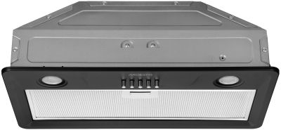 Витяжка ARDESTO вбудована HFI-F700MBL, 52см, 450м3ч, метал, 2х1Вт LED, кнопкове, чорний