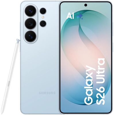 Смартфон Samsung Galaxy S26 Ultra 5G (S948) 6.9' 12/512ГБ, 2SIM, 5000мА•год, блакитний
