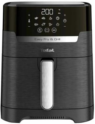 Мультипіч Tefal EasyFry&amp;Grill Precision, 1550Вт, чаша-4.2л, сенсорне керув., 8 програм, гриль, пласт