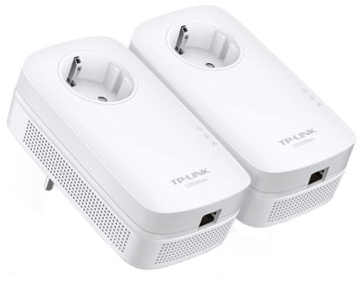 Комплект Адаптерiв Powerline TP-LINK TL-PA8010PKIT AV1300, 1xGE, (TL-PA8010 2шт), Розетка