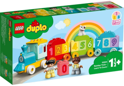 Конструктор LEGO DUPLO Потяг із цифрами – вчимося рахувати