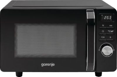 Мікрохвильова піч Gorenje, 20л, електр. керув., 700Вт, гриль, дисплей, чорний