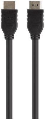 Кабель Belkin HDMI (M/M) 3м, High Speed Ethernet, Nickel plated, чорний