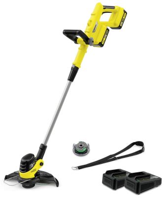 Тример садовий акумуляторний Karcher LTR 3-18 Dual Battery Set 18В акб 2х2А·год 30см 8000об/хв 2хЗП