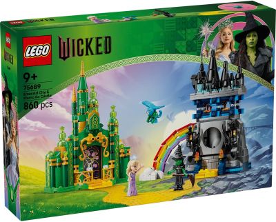 Конструктор LEGO Wicked Смарагдове місто та замок Кіамо-Ко