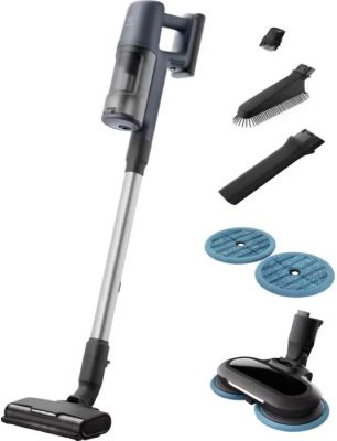 Пилосос Electrolux безпровідний, вологе прибирання, конт пил -0.5л, автон. робота до 50хв, вага-2.49
