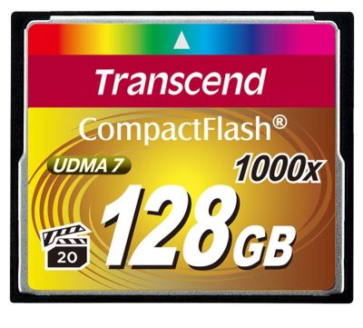 Карта пам'яті Transcend CF 128GB 1000X