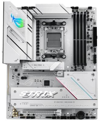 Материнcька плата ASUS ROG STRIX B850-A GAMING NEO sAM5 B850 4xDDR5 M.2 HDMI DP Wi-Fi BT ATX білий