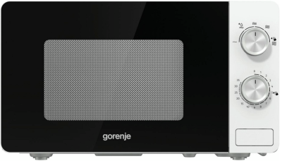 Мікрохвильова піч Gorenje, 20л, мех. керув., 800Вт, білий