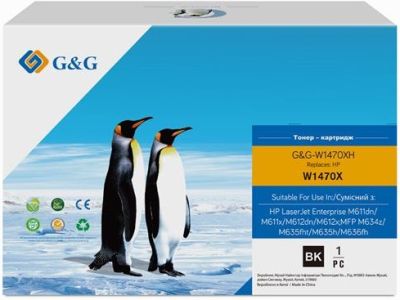 Картридж G&amp;G до HP 147X LJ MFP M611/M612/M635/M636 Black (30 000стор)