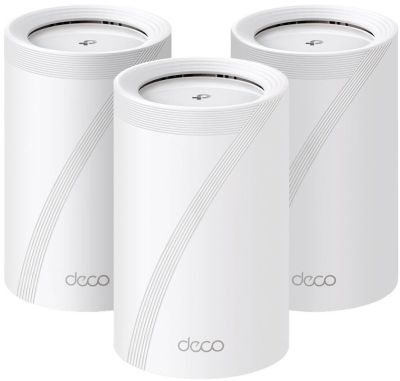 Система WiFi-Mesh TP-LINK Deco BE65 BE11000, 4x2.5GE LAN/WAN, 1xUSB 3.0, 3 мод