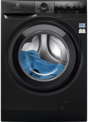 Пральна машина Electrolux фронтальна, 10кг, 1400, A, 66см, дисплей, пара, інвертор, сріблястий темни