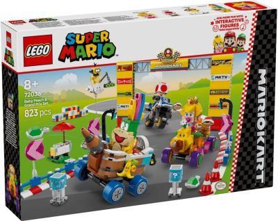 Конструктор LEGO Super Mario Mario Kart – Baby Peach &amp; Grand Prix. Набір