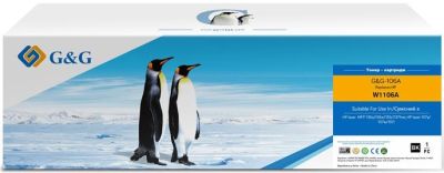 Картридж G&amp;G до HP 106A M107a/107r/107w/135a/135r/135w/137fnw W1106A Black (1000 стор)