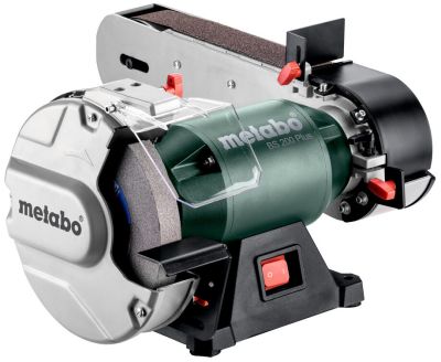 Верстат заточувально-шліфувальний Metabo BS 200 Plus 600Вт коло 200мм стрічка 50х1000мм 2980об/хв 16