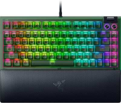 Клавіатура механічна Razer BlackWidow V4 75%, 83key, Mechanical Tactile Switch GEN-3, USB-A, EN, RGB