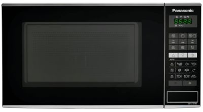 Мікрохвильова піч Panasonic , 20л, 800Вт, гриль, дисплей, нерж