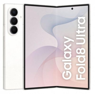 Смартфон Samsung Galaxy Fold 8 Ultra 5G (F976) 8"/6.5" 16/1024ГБ, 1SIM, 5000мА•год, кремовий