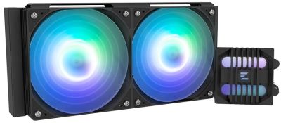 Система рідинного оxолодження  Zalman Alpha 2SE A24 ARGB, LGA1851, 1700, 1200, 115x, AM5, AM4, TDP 3