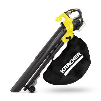 Повітродув-пилосос садовий акумуляторний Karcher BLV 18-200 Battery 18В 200км/год мішок 45л 3.5кг бе