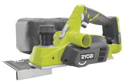 Рубанок акумуляторний Ryobi ONE+ R18PL-0 18В 82мм стругання до 1.6мм шпунт до 12.5мм 2.4кг без АКБ т