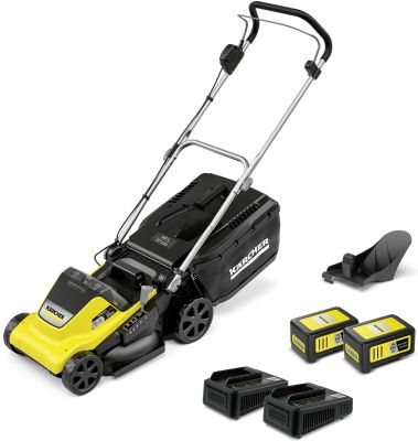 Газонокосарка акумуляторна Karcher LMO 4-18 Dual 18В 37см 25-65мм без АКБ та ЗП