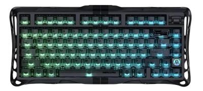 Клавіатура магнітна GravaStar Mercury V75 80keys, Magnetic Jade Pro, 8K, USB-A, RGB, Stealth Black