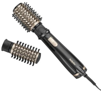 Фен-щітка Babyliss Big Hair Dual 1000, 1000Вт, 2 режими, хол. обдув, оберт. насадок, 2 насадки, чорн