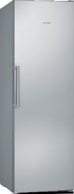 Морозильна камера Siemens, 186x60x65, 242л, 1дв., E, NF, нержавіюча сталь