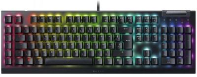 Клавіатура механічна Razer BlackWidow V4 X 110key, Green Switch, USB-A, EN/RU, RGB, чорний
