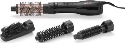 Фен-щітка Babyliss Smooth Finish, 1200Вт, 3 режими, іоніз-я, хол. обдув, кераміка, чорний