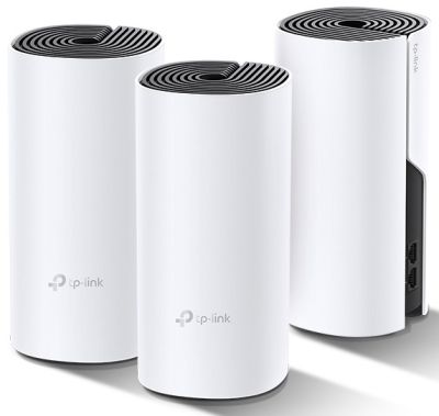 Система WiFi-Mesh TP-LINK Deco P9 AC1200, 2xGE LAN/WAN, 3мод, Powerline AV1000