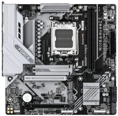 Материнська плата GIGABYTE B850M FORCE sAM5 B850 2xDDR5 M.2 HDMI DP mATX