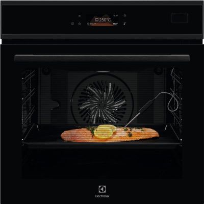 Духова шафа Electrolux електрична, 70л, А++, пара, дисплей, конвекція, ф-ція пароварки, телескопічні